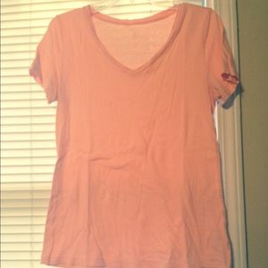 Peach Vneck