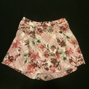 Forever 21 Floral Skort