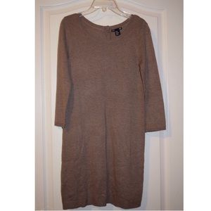 Brown Sweater Dress