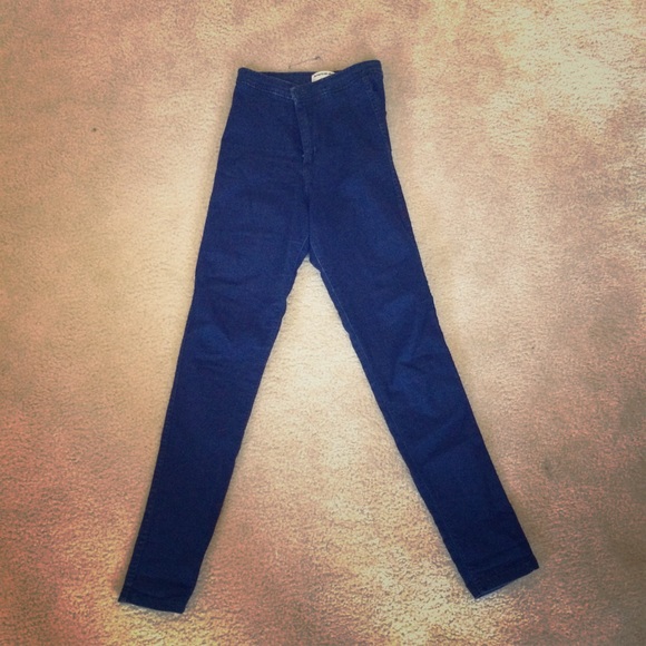 American Apparel high waisted easy jeans
