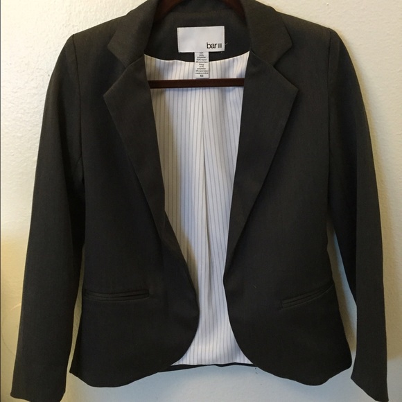 Grey blazer