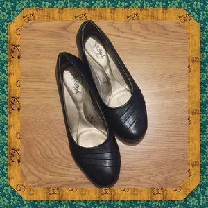 Hush Puppies Black Dress Shoes