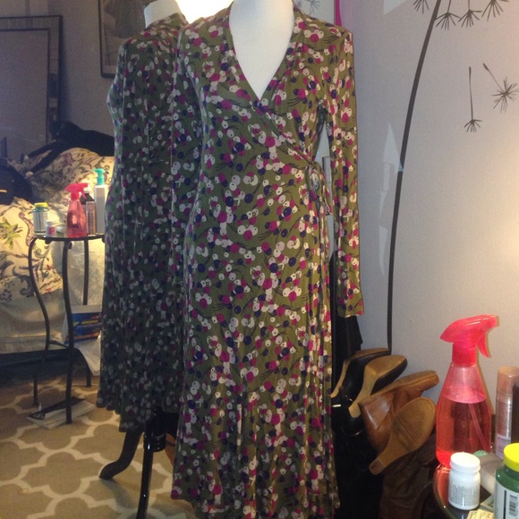 Midi Wrap Dress