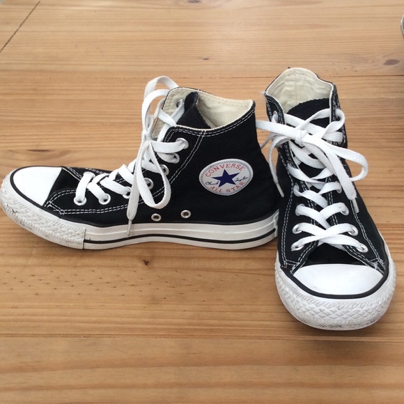 Converse Black High Tops
