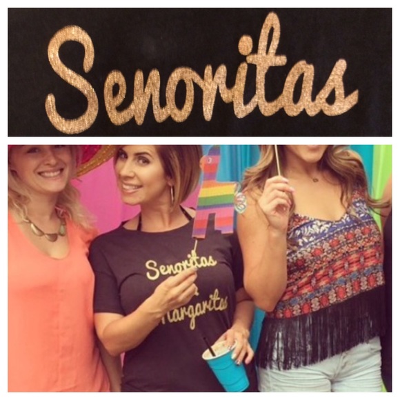 ๐๐HP๐Custom made "Senoritas & Margaritas" shirt - Picture 4 of 4