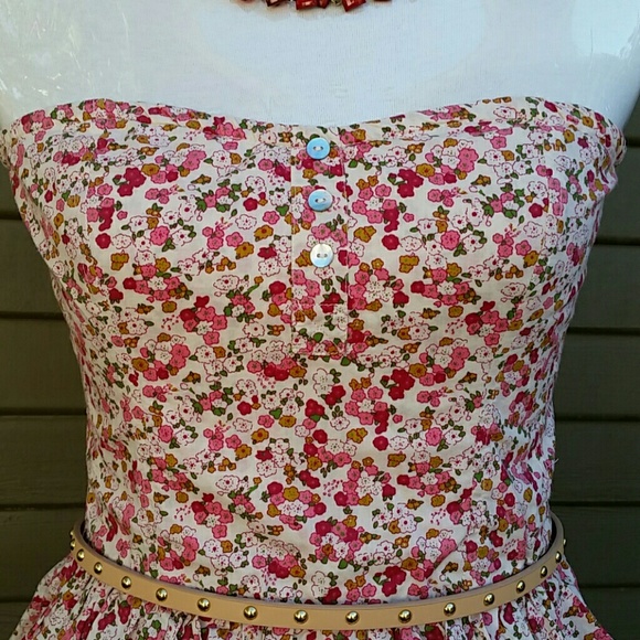 Frilly Bustier Dress - Picture 3 of 4