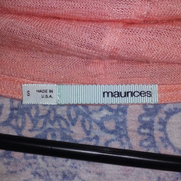 Maurices pink skater top