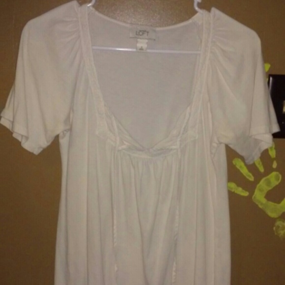 Loft peasant top