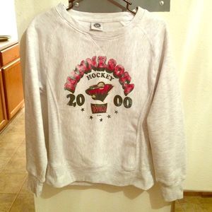 Gray Minnesota Wild Sweater