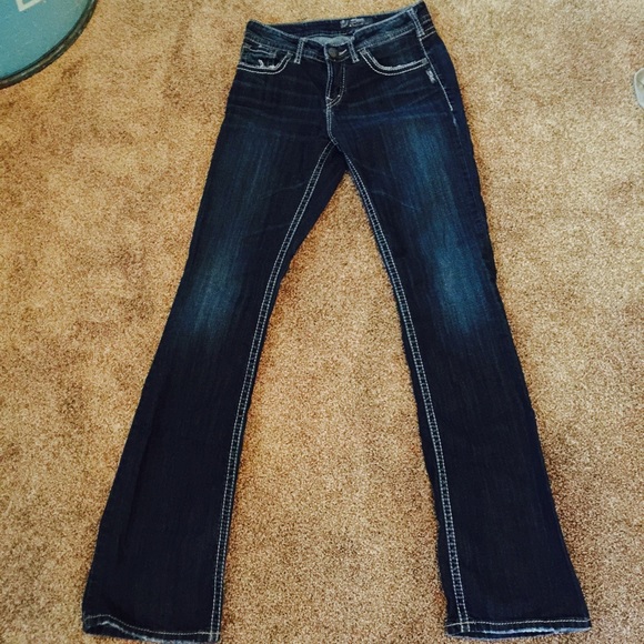Silver jeans
