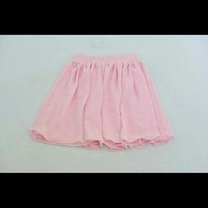 American Apparel Chiffon Mini Skirt