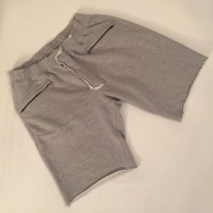 Balmain Cut-Off Sweat Shorts