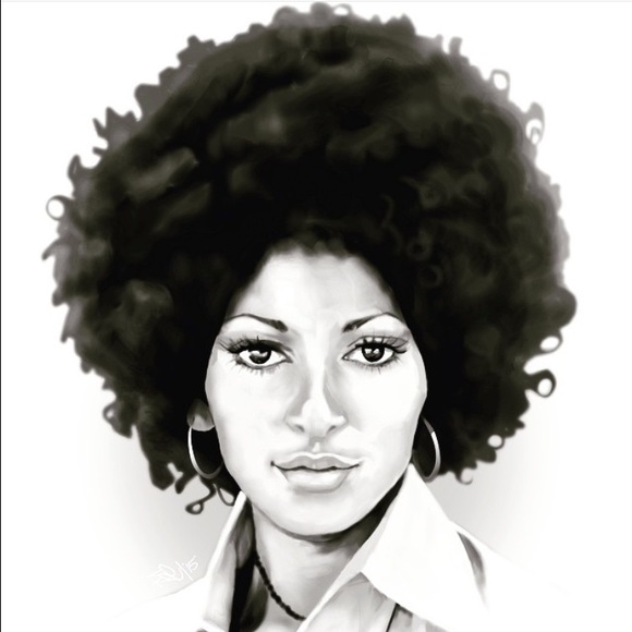Manic Vanity Pam Grier/Foxy Brown Tee - Picture 4 of 4