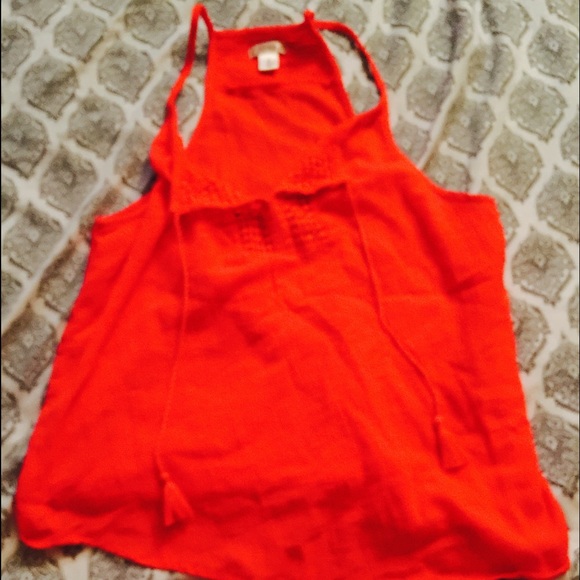 Orange top