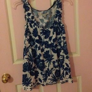 Floral tank top