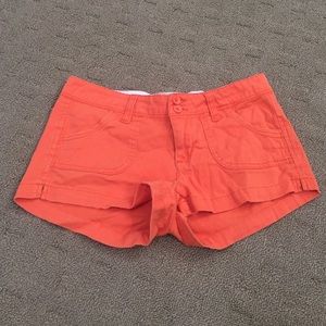 Orange shorts