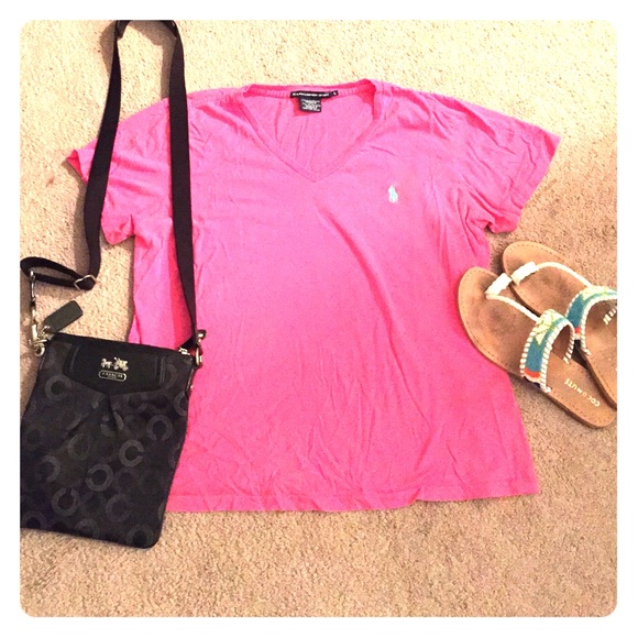 Pink Polo Ralph Lauren T-Shirt