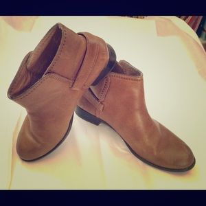Fossil Leather Ankle Boot