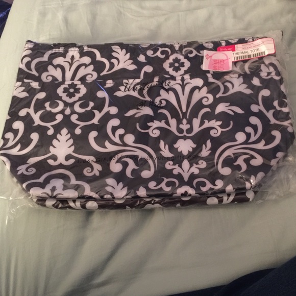 Thermal Tote- Black Parisian Pop