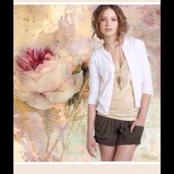 J. Crew Sweaters - NWT! J.Crew White Cardigan