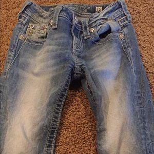 Size 10 girls miss me capris