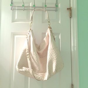 Off white hobo purse