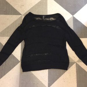 Black Baggy Sweater