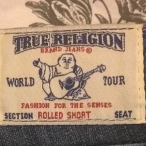 *SOLD*True Religion Rolled Short - Picture 4 of 4