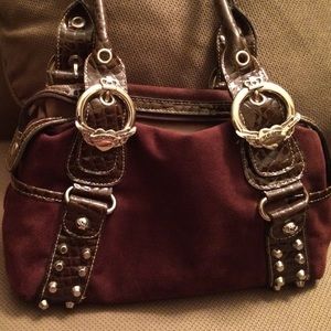 Kathy Van Zeeland brown handbag