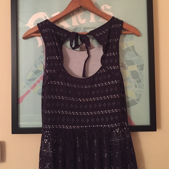 ❌❌SOLD❌❌Anthropologie back detail dress - Picture 1 of 4