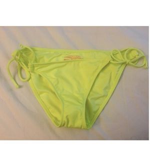 Victoria's Secret yellow tie bottoms