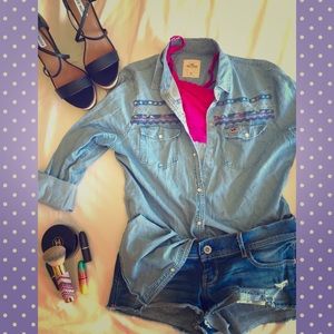 Hollister Collared Blouse