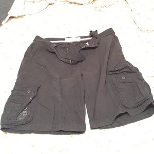 Black Aeropostale cargo shorts