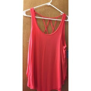 Coral float Hollister tank top