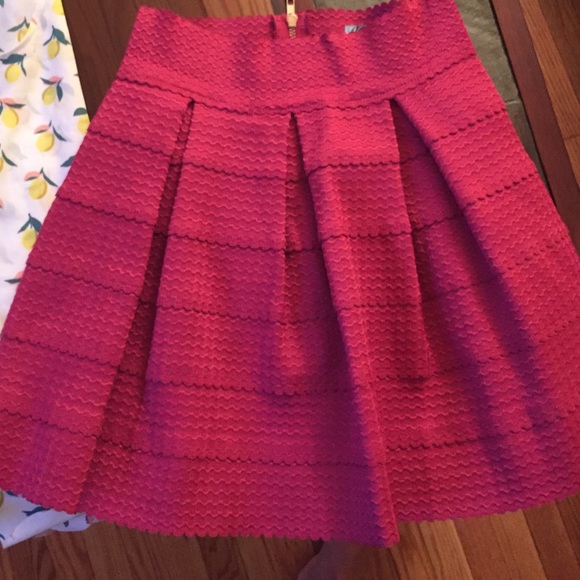 ❌❌SOLD❌❌NWT pleated bandage skirt with zipper - Picture 3 of 4