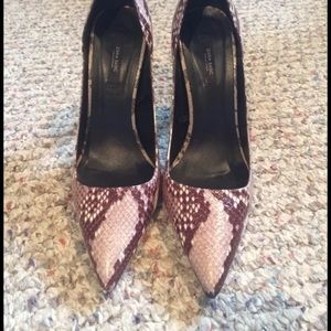 Zara Snake Skin Pumps