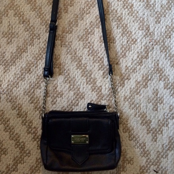 Black small crossbody purse