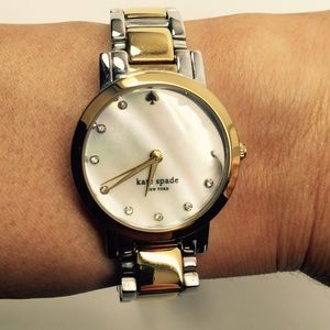 Kay Spade Granercy Two Tone Mini Watch