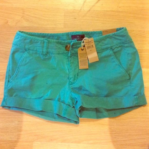 American eagle midi shorts