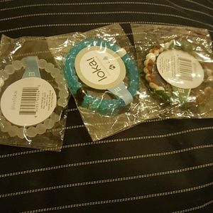 3 lokai medium bracelets