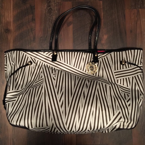 henri bendel Handbags - Henri bendel disturb stripe tote purse