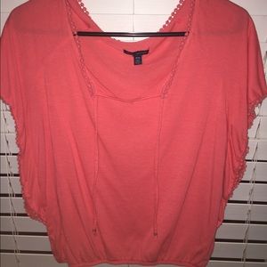 American eagle coral top