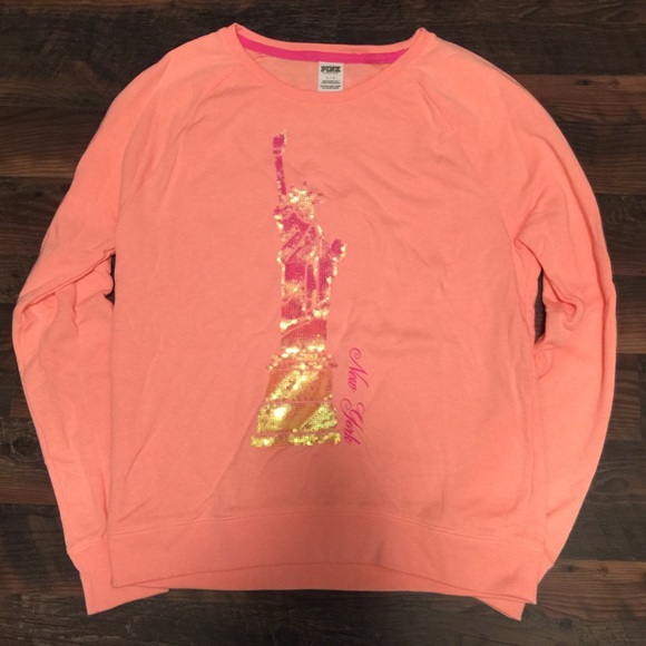 PINK Victoria's Secret Tops - Pink Victoria's Secret Statue of Liberty top