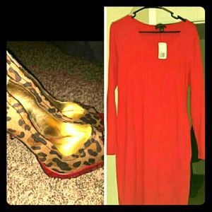 Xl forever 21 Dress with shoes size 7 Candies