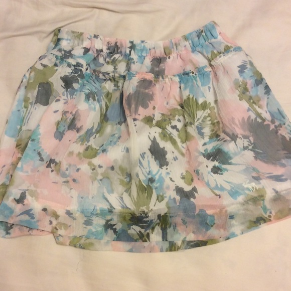 Abercrombie and Fitch water color skirt