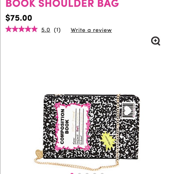 Betsey Johnson Handbags - Betsey Johnson Book Clutch 💕