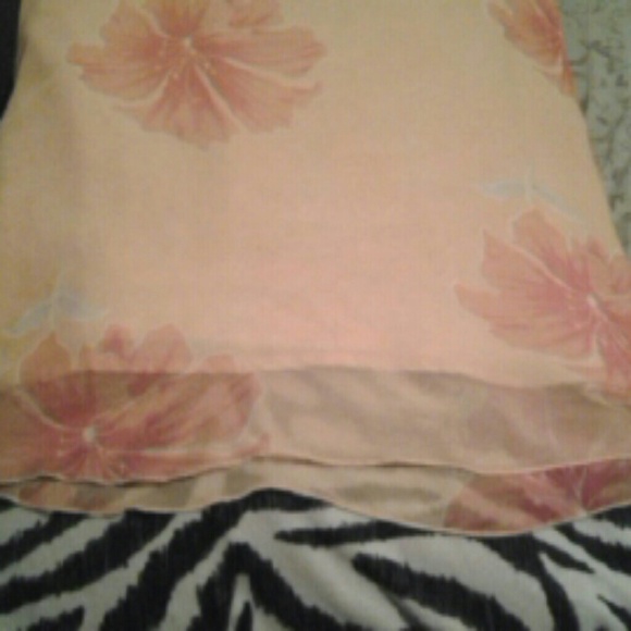 Light Orange SKIRT - Picture 2 of 2