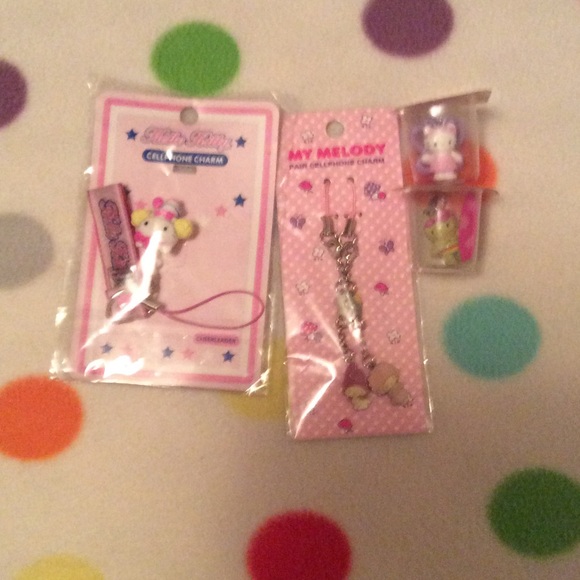 Cell phone charms