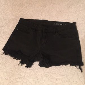 Blank NYC cutoffs