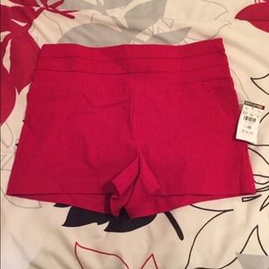 Red shorts